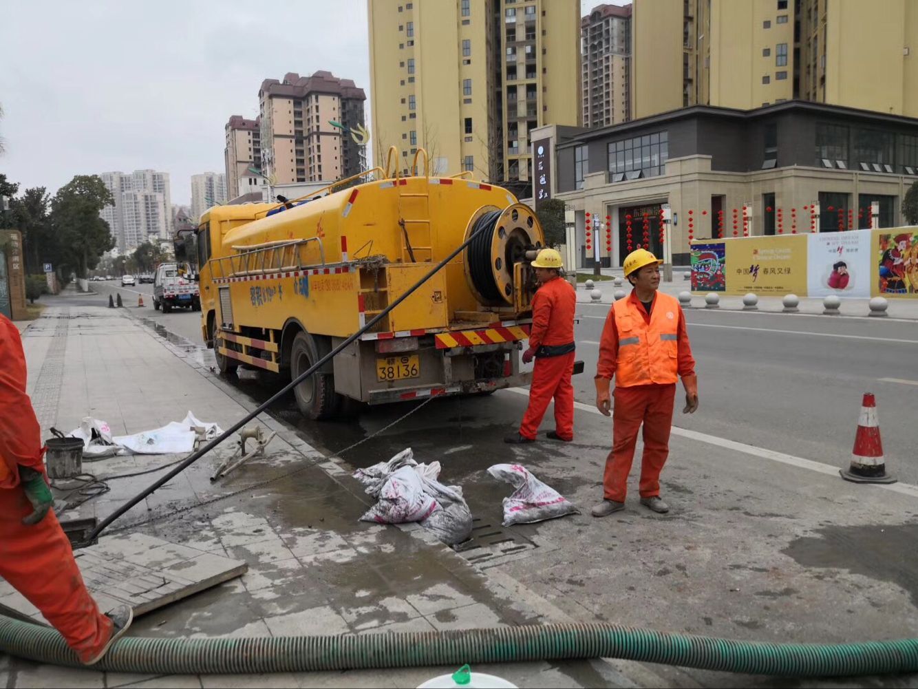 上犹排污管道清淤-管道清洗