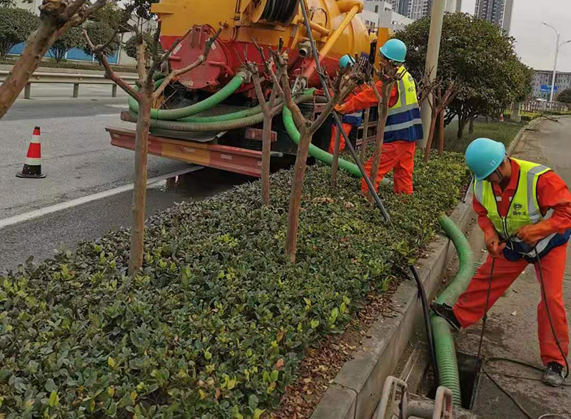 上犹市政管道清淤